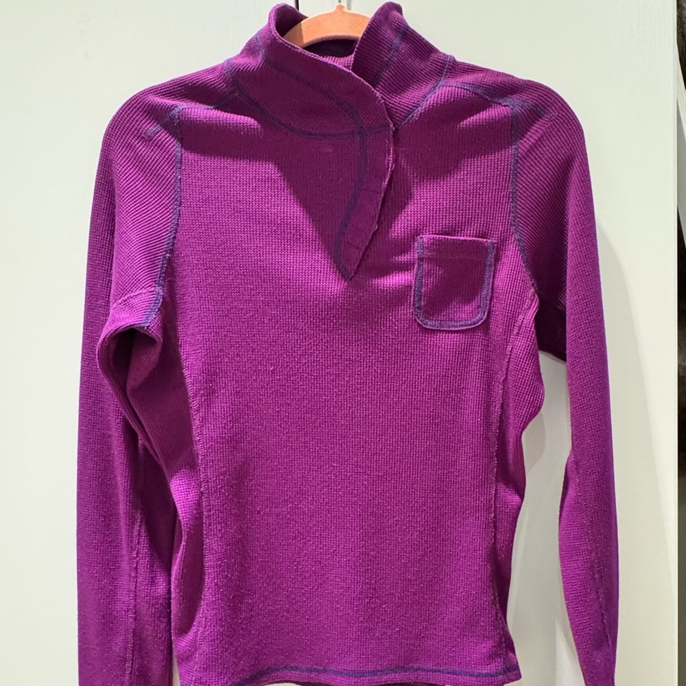 Title Nine Purple pull over - Picture 4 of 6